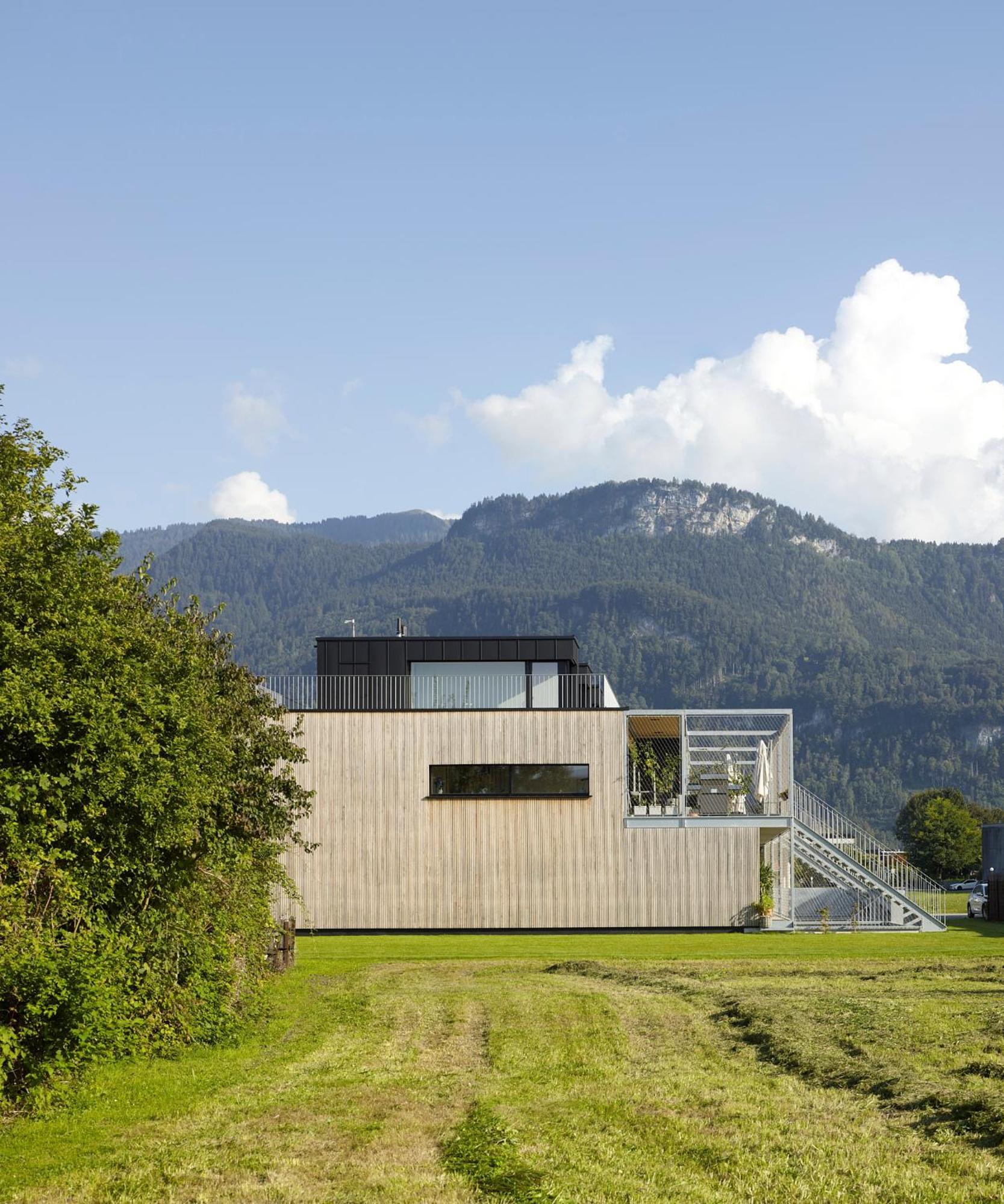 Architektenhaus Rhaa Mit Terrassen Altach Zewnętrze zdjęcie